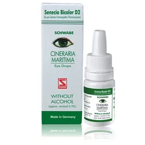 Willmar Schwabe Germany Cineraria Maritima Eye Drops (D2 Without Alcohol) (10ml)
